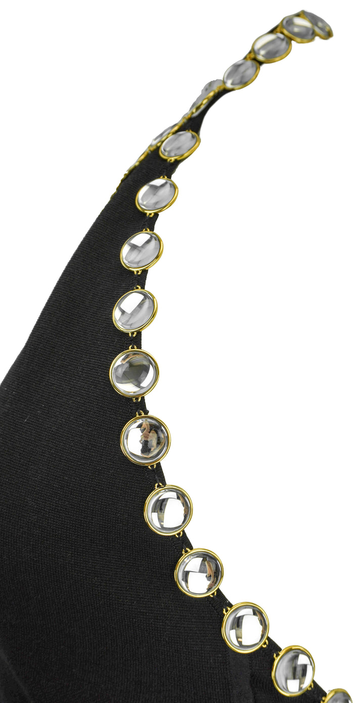 Galvan London Galaxy Dress in Black - Discounts on Galvan London at UAL