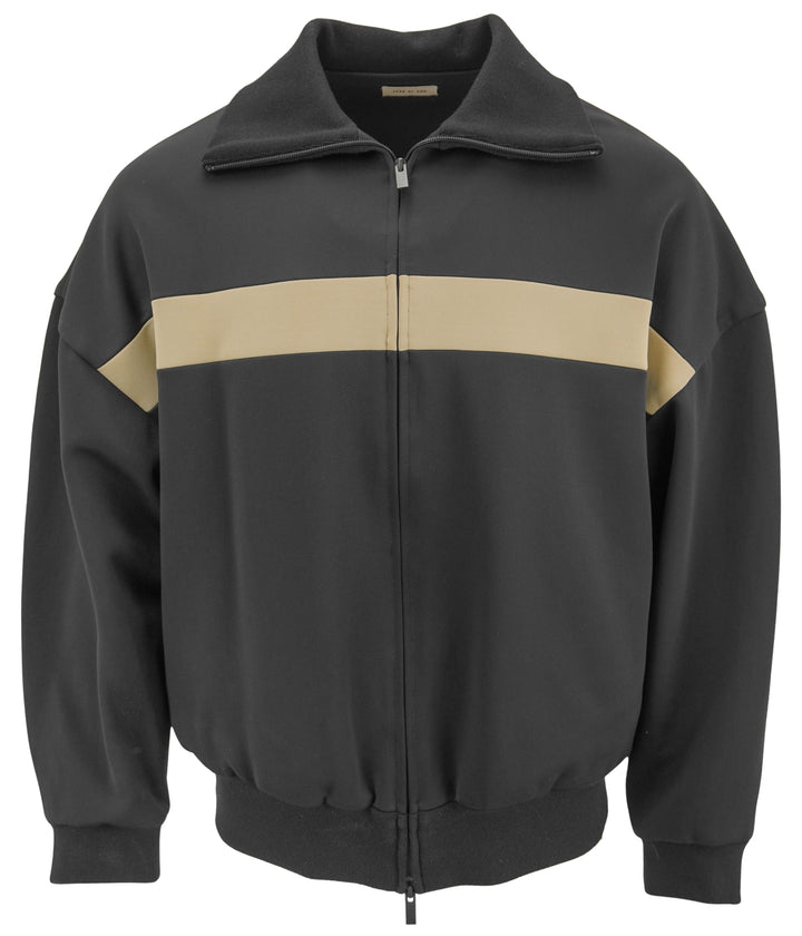 Fear of God Stripe Track Jacket in Black