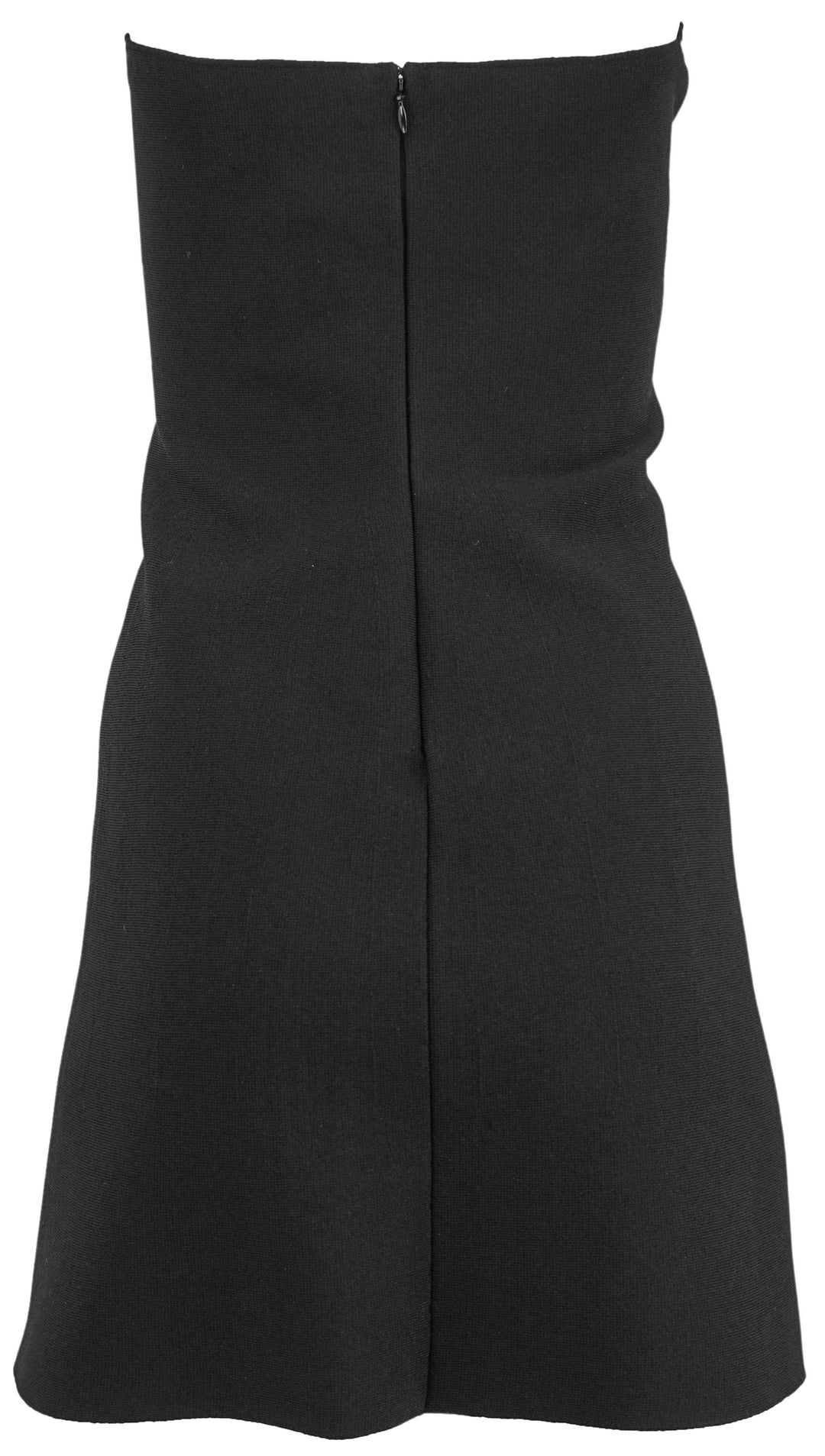 Brandon Maxwell Strapless Mini Dress with Bell Skirt in Black - Discounts on Brandon Maxwell at UAL