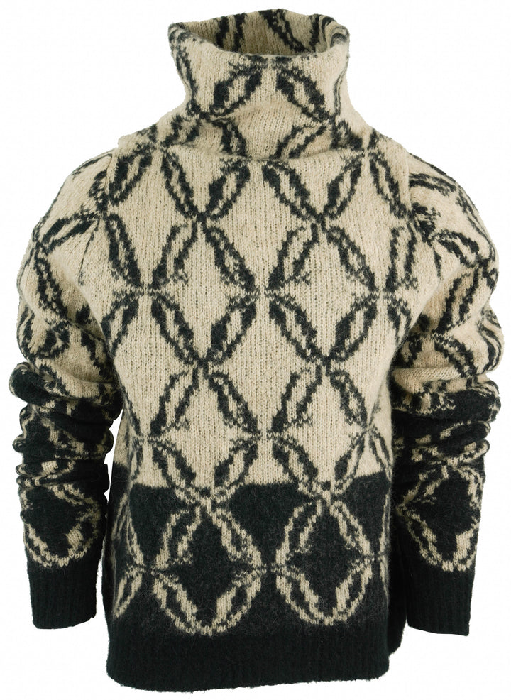 Dries Van Noten Monier Sweater in Natural - Discounts on Dries Van Noten at UAL