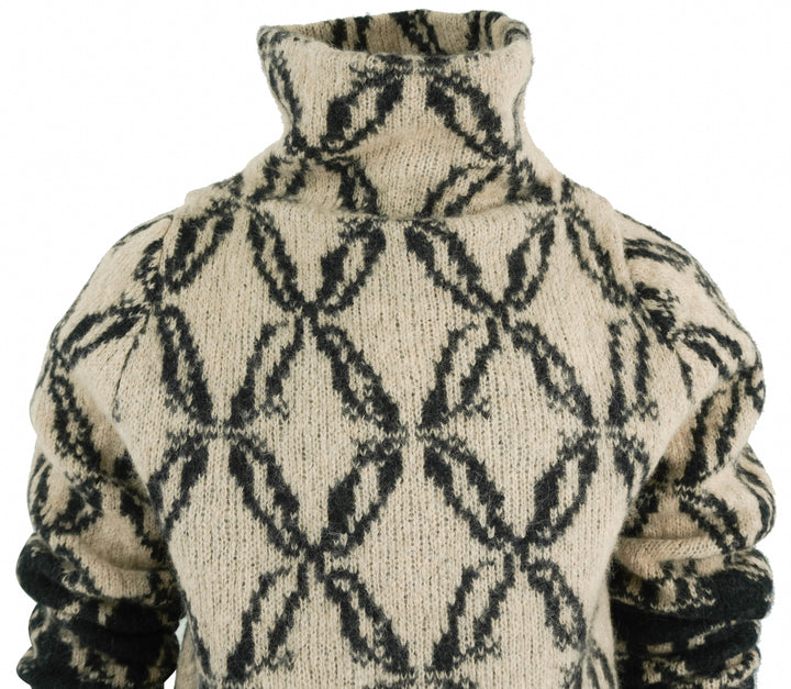 Dries Van Noten Monier Sweater in Natural - Discounts on Dries Van Noten at UAL