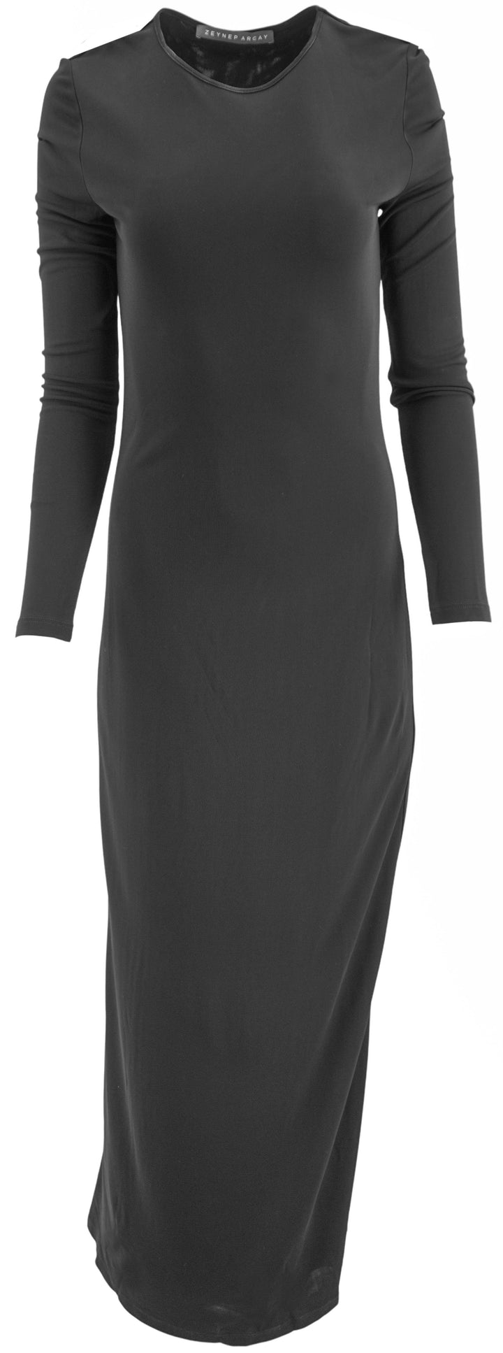 Zeynep Arcay Jersey Maxi Dress in Black - Discounts on Zeynep Arcay at UAL