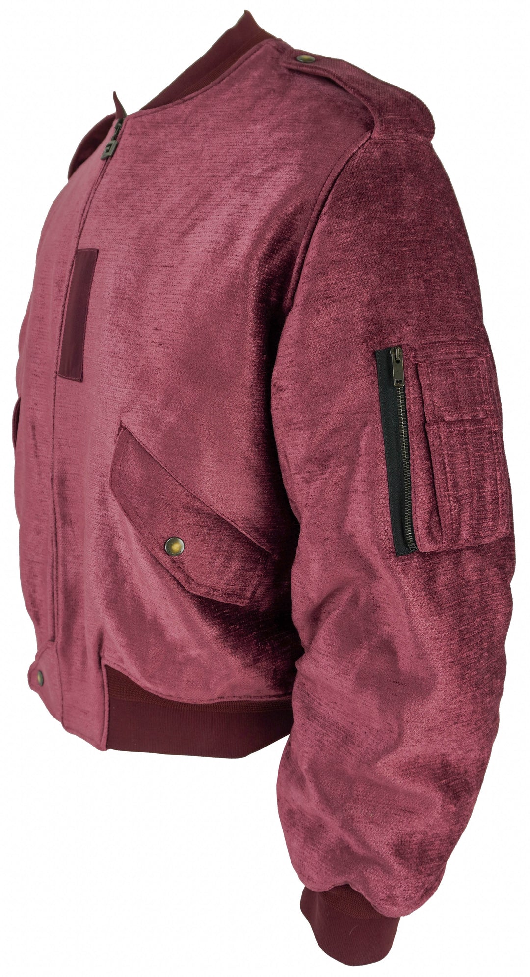 Givenchy Velvet Bomber Jacket in Old Pink - Discounts on Givenchy at UAL