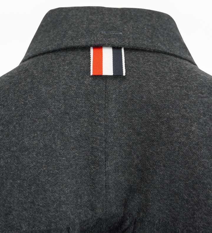 Thom Browne. Tie Waist Shirt Dress in Grey - Discounts on Thom Browne. at UAL