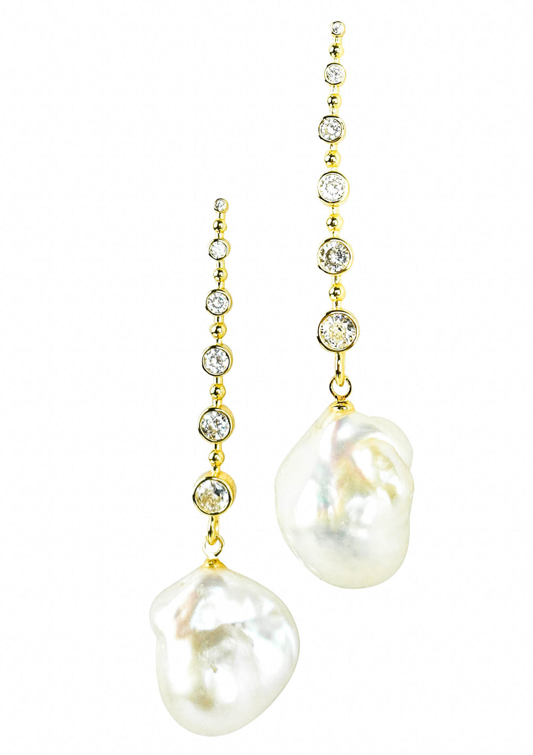 Shashi Baroque Pearl Drop Earrings - Discounts on Shashi at UAL