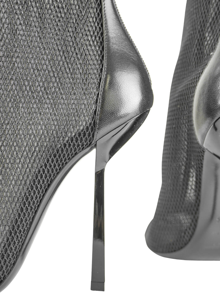 Saint Laurent Okalis Bootie in Black - Discounts on Saint Laurent at UAL