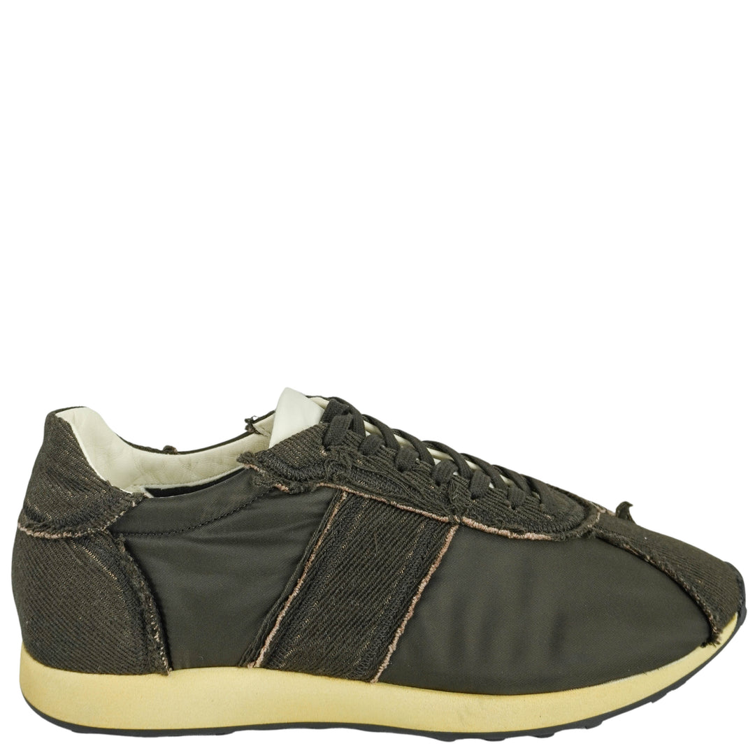 The Row Mica Sneakers in Brown and Cream - Discounts on The Row at UAL
