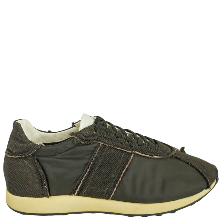The Row Mica Sneakers in Brown and Cream - Discounts on The Row at UAL