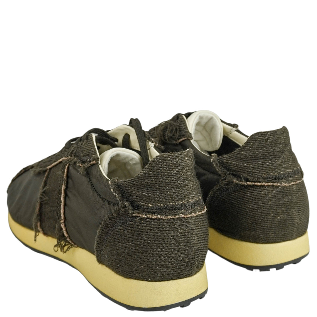 The Row Mica Sneakers in Brown and Cream - Discounts on The Row at UAL