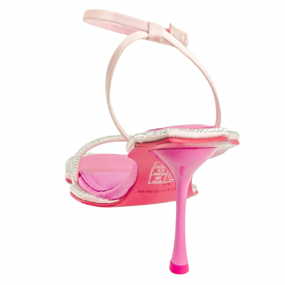Jonathan Simkhai Embellished Sandals in Pink - Discounts on Jonathan Simkhai at UAL