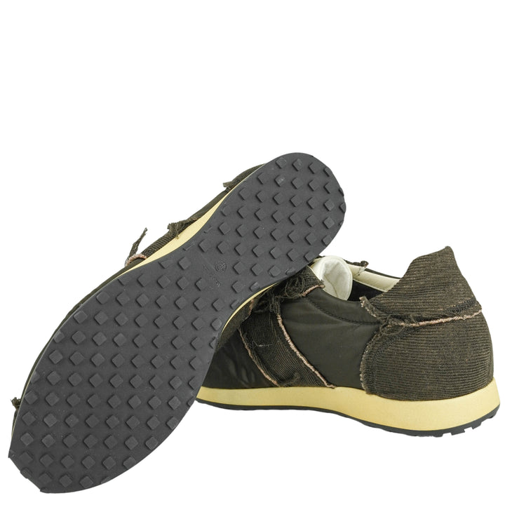 The Row Mica Sneakers in Brown and Cream - Discounts on The Row at UAL