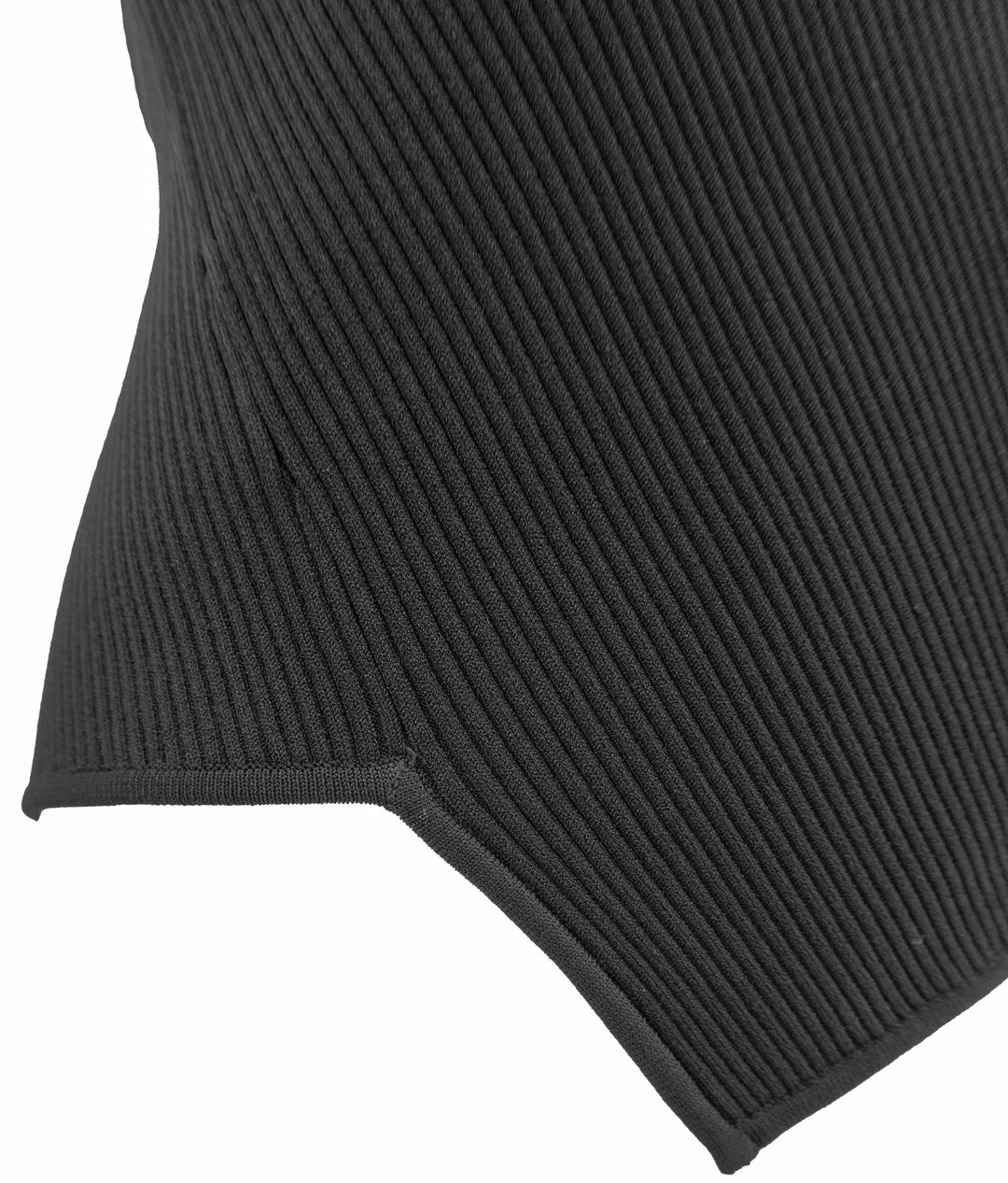 Totême Asymmetric Knit Top in Black - Discounts on Totême at UAL