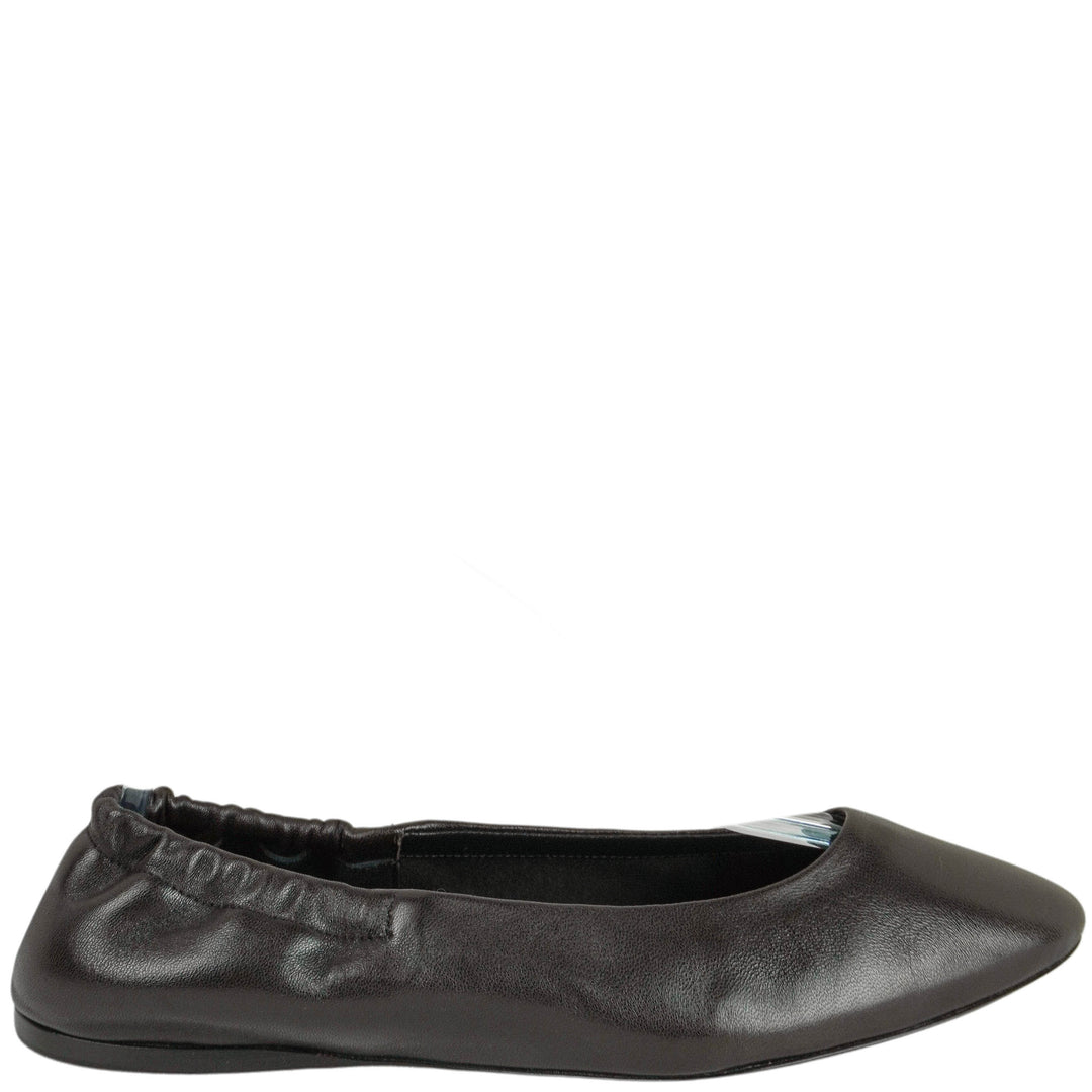 Saint Laurent Ballerina Flats in Harris Eagle Brown - Discounts on Saint Laurent at UAL