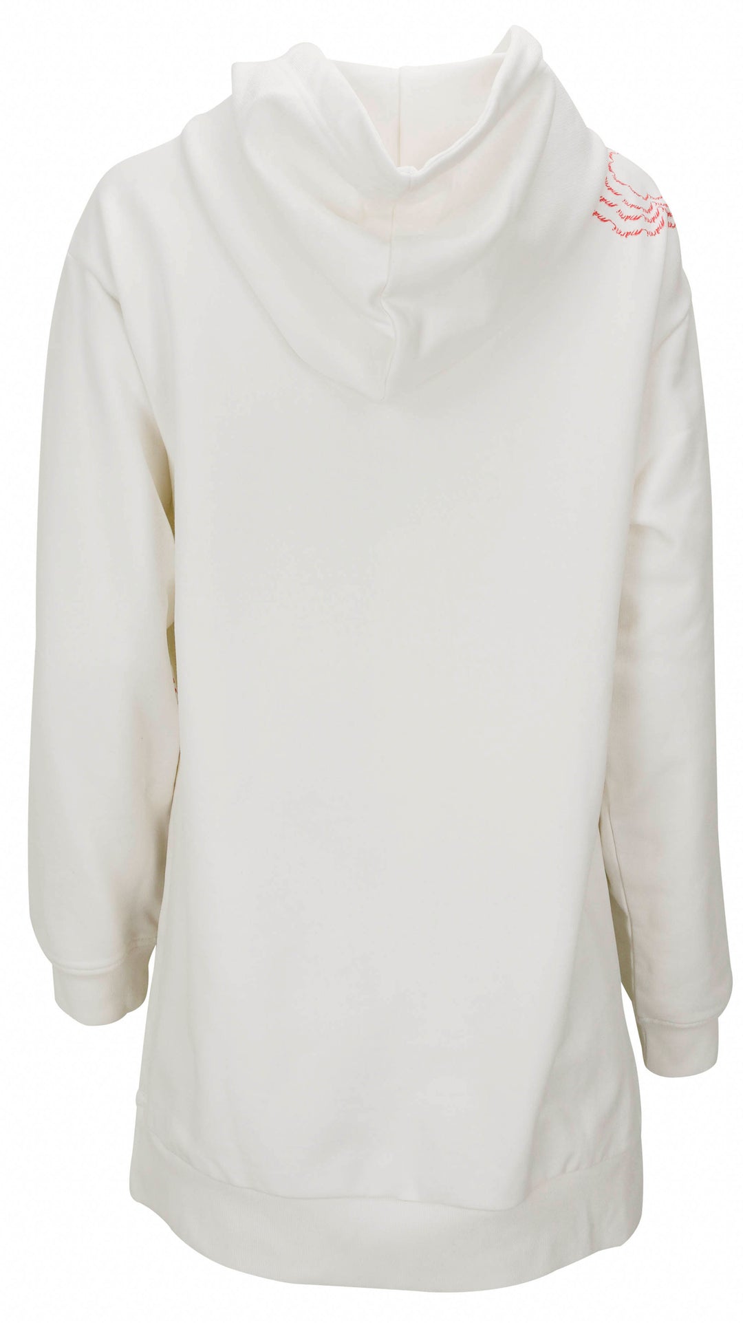 Marni Poppy Flowers Hooded Sweatshirt in Natural White - Discounts on Marni at UAL