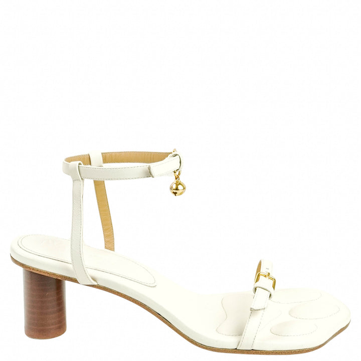 JW Anderson Paw Sandals in Cream - Discounts on JW Anderson at UAL