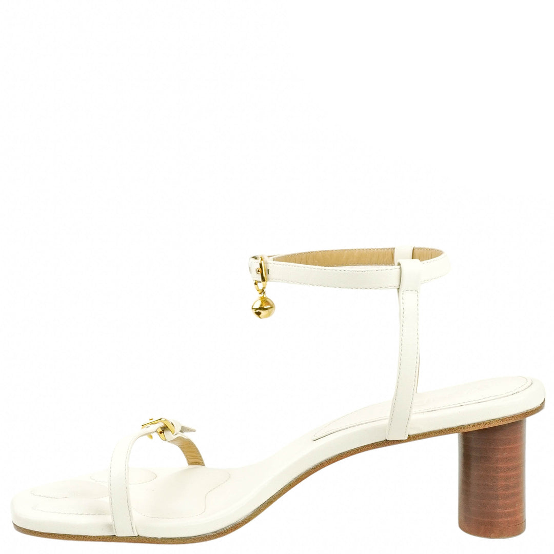 JW Anderson Paw Sandals in Cream - Discounts on JW Anderson at UAL