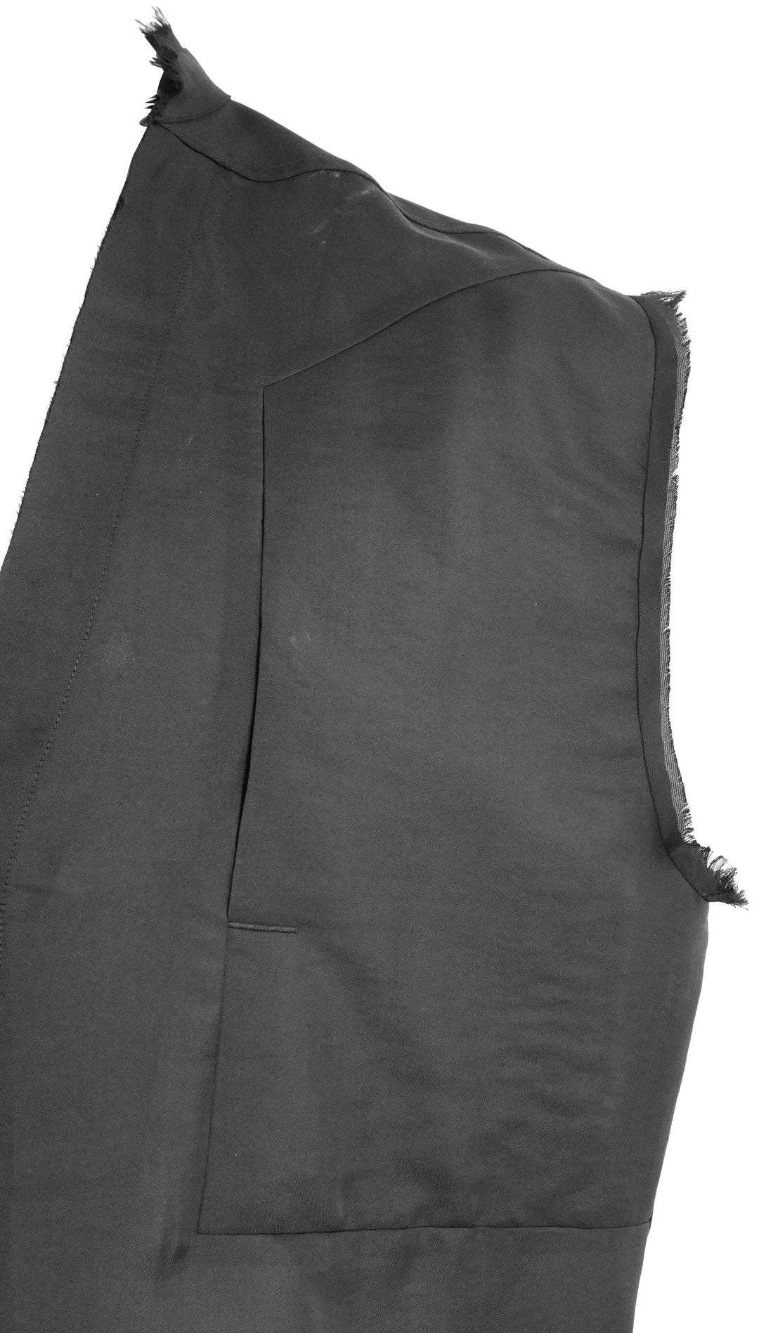 Rick Owens Strobe Jumbo Cut Out Outer Shirt in Black - Discounts on Rick Owens at UAL