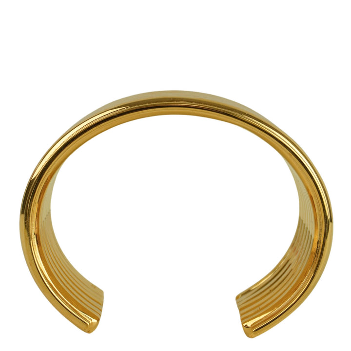 Saint Laurent Stacked Tube Bracelet in Gold - Discounts on Saint Laurent at UAL