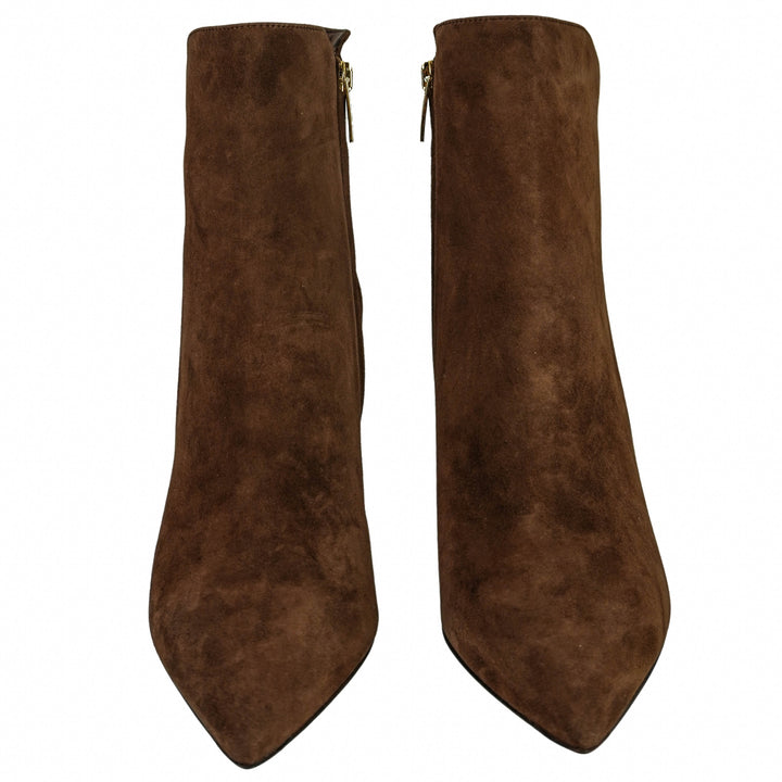 Gianvito Rossi Levy 85 Boots in Brown - Discounts on Gianvito Rossi at UAL