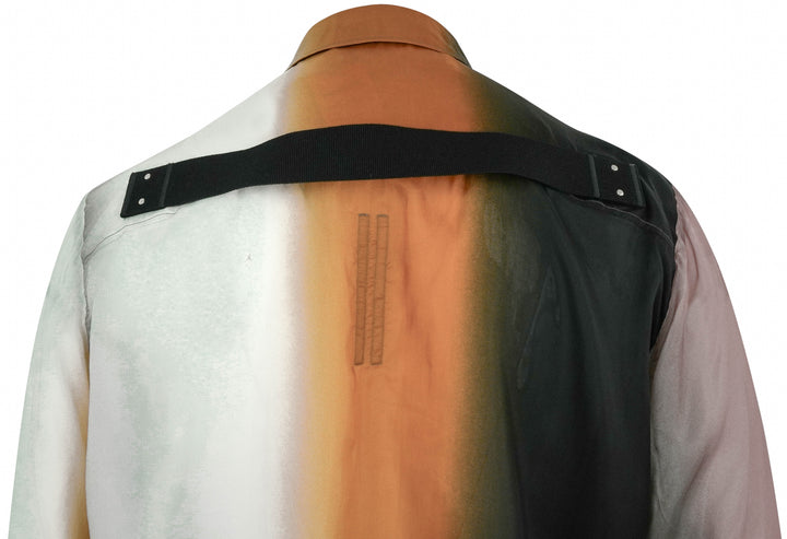 Rick Owens Larry Fogpocket Shirt in Ombre - Discounts on Rick Owens at UAL