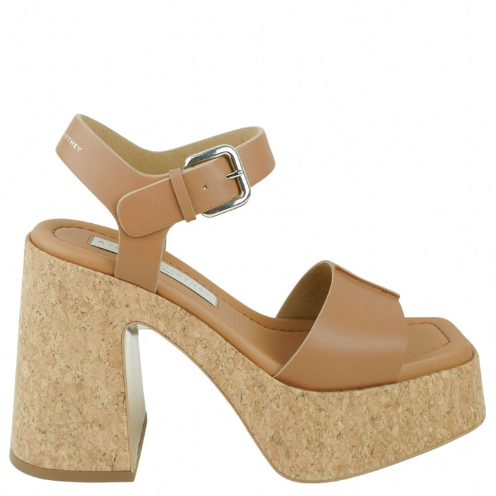 Stella McCartney Platforms Sandals in Brandy - Discounts on Stella McCartney at UAL