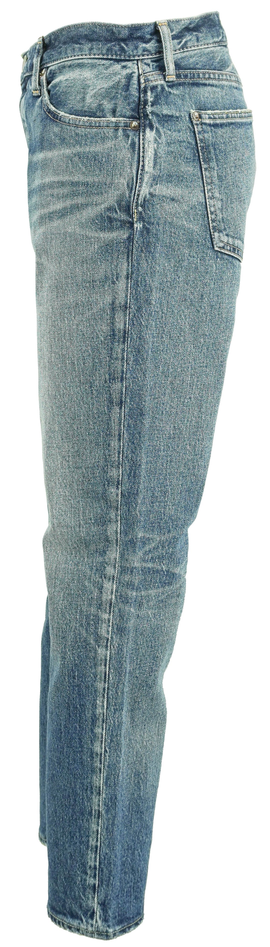 Moussy Vintage Eldred Tapered Jeans in Light Blue