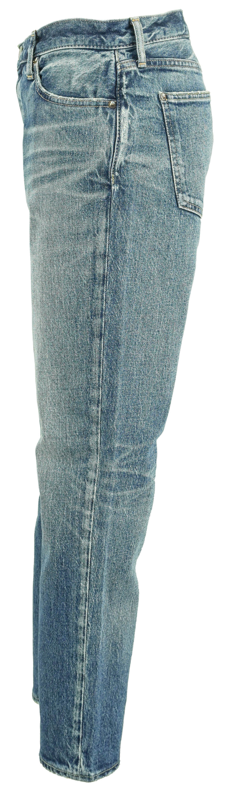 Moussy Vintage Eldred Tapered Jeans in Light Blue