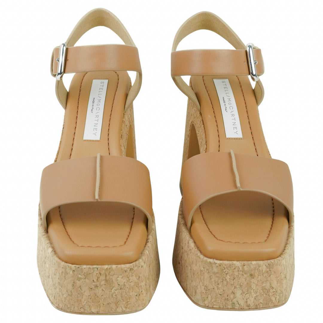 Stella McCartney Platforms Sandals in Brandy - Discounts on Stella McCartney at UAL