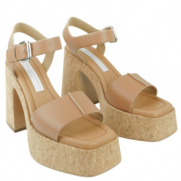 Stella McCartney Platforms Sandals in Brandy - Discounts on Stella McCartney at UAL