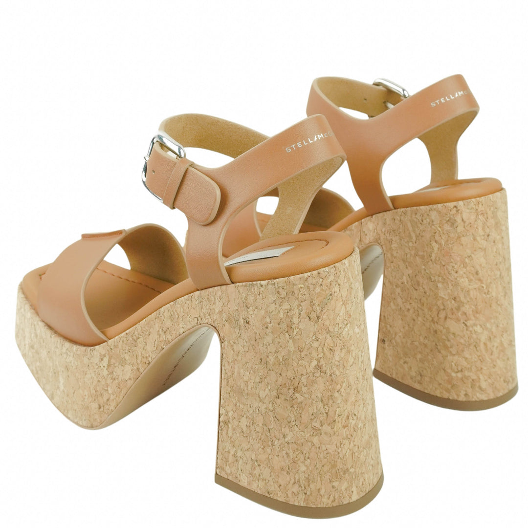 Stella McCartney Platforms Sandals in Brandy - Discounts on Stella McCartney at UAL