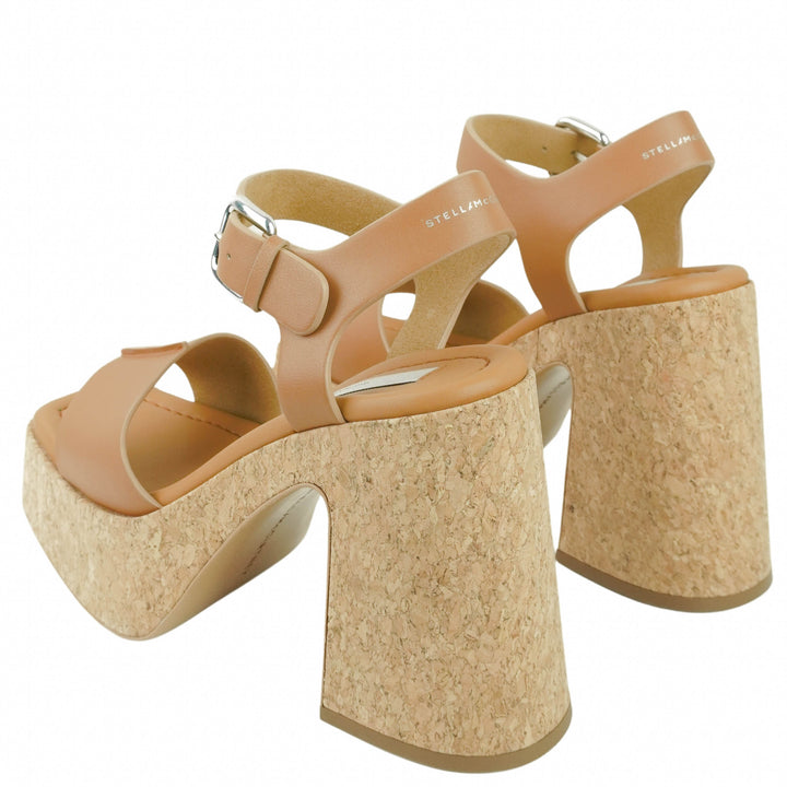 Stella McCartney Platforms Sandals in Brandy - Discounts on Stella McCartney at UAL