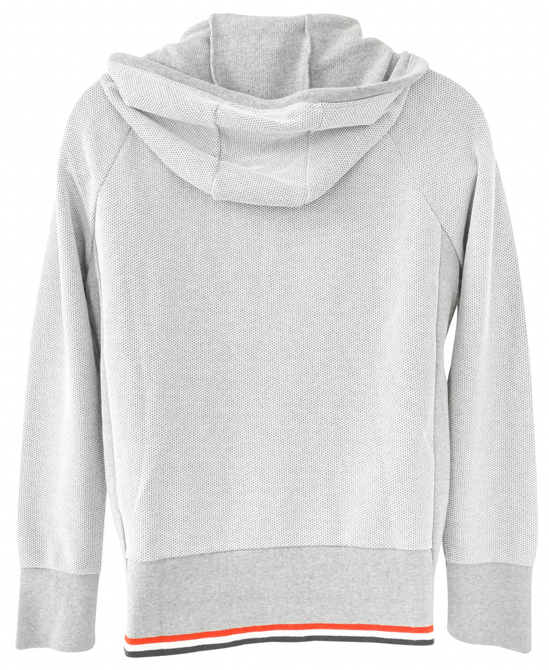 Thom Browne. Knit Zip-Up Hoodie in Grey - Discounts on Thom Browne. at UAL