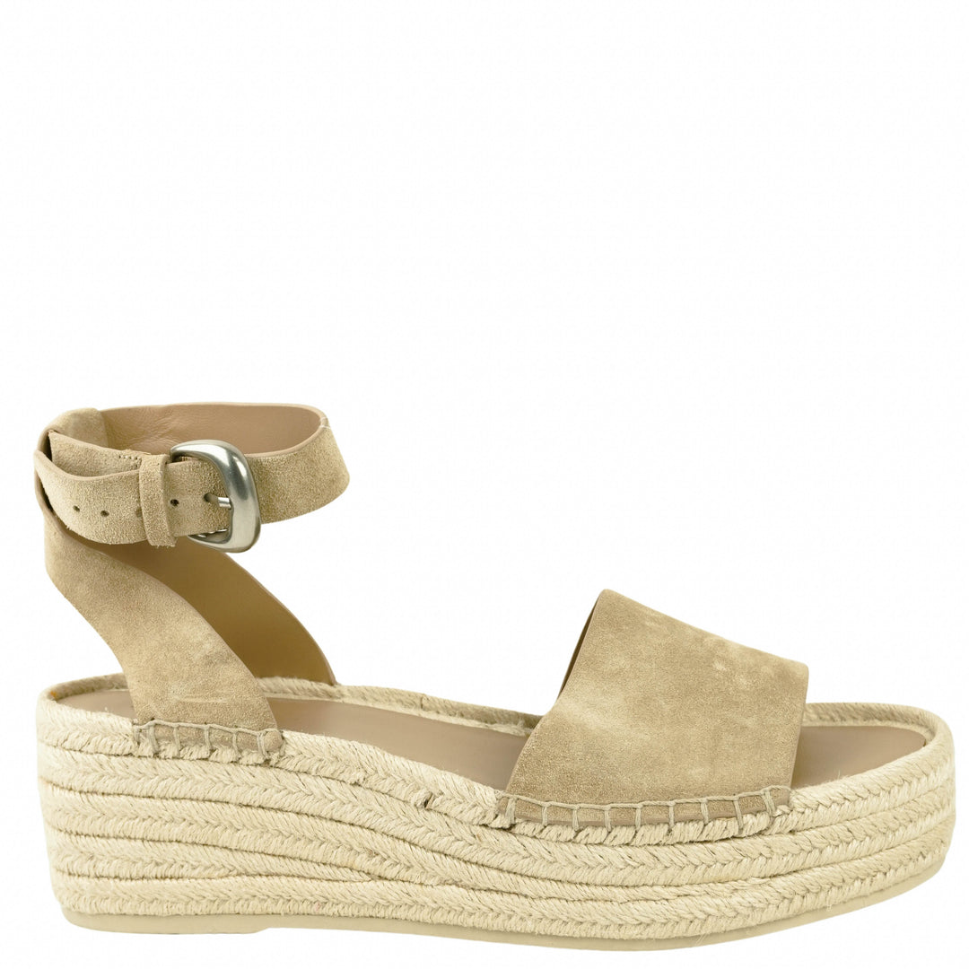 Vince. Belisa Sandals in Dune - Discounts on Vince. at UAL