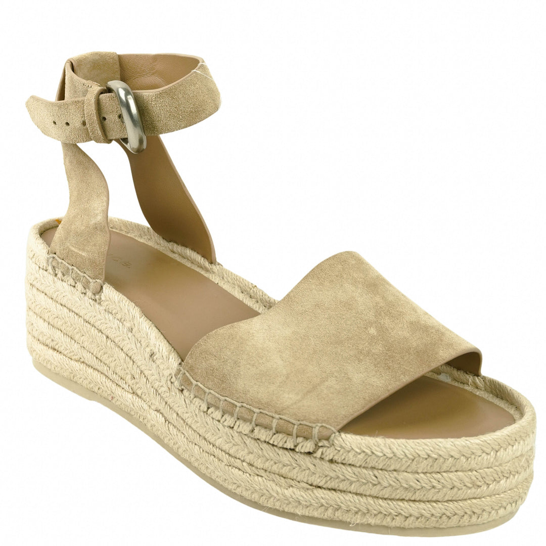 Vince. Belisa Sandals in Dune - Discounts on Vince. at UAL