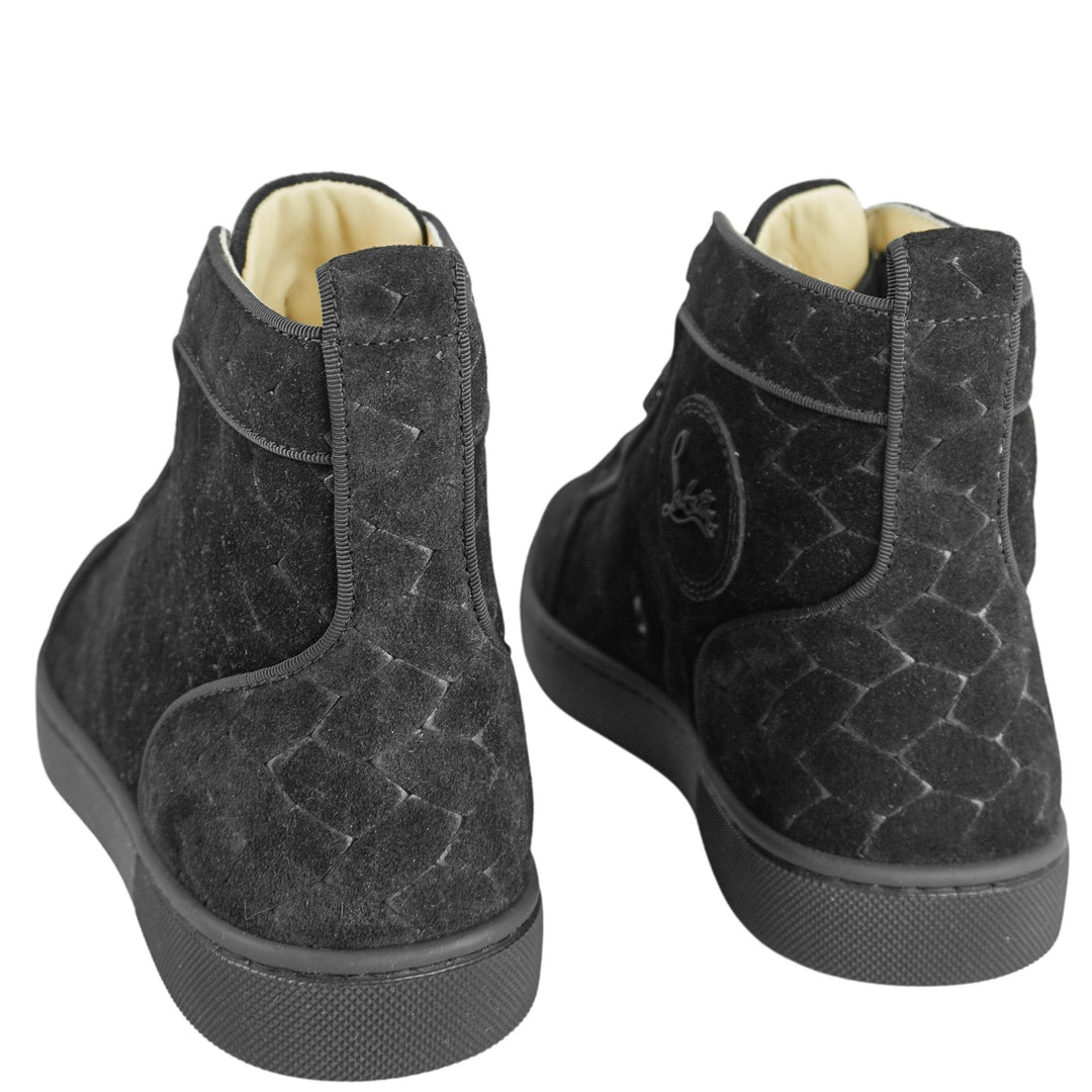 Christian Louboutin Louis Orlando Sneakers in Black - Discounts on Christian Louboutin at UAL