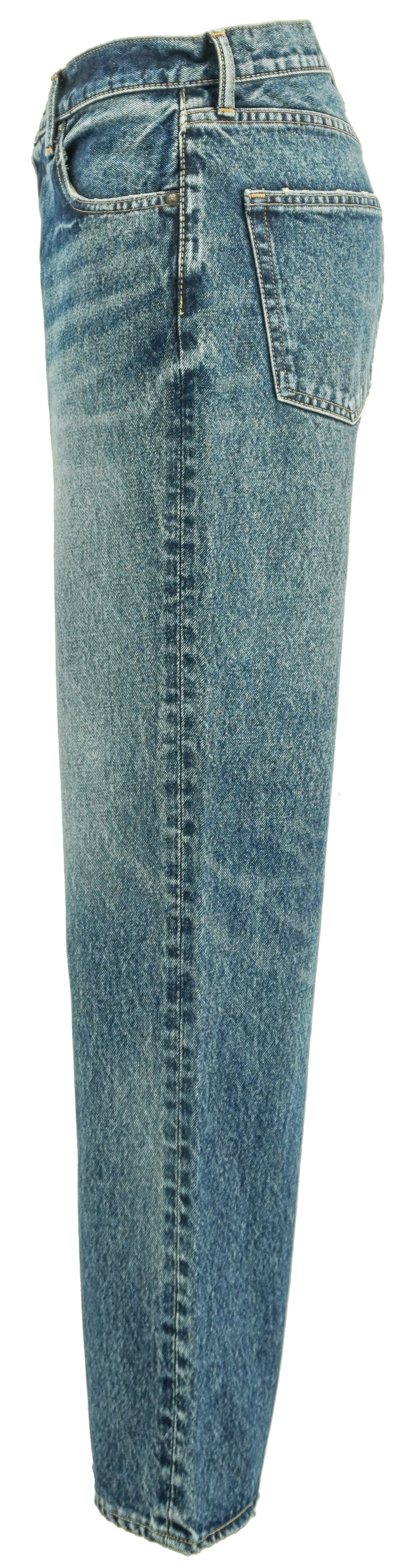 Moussy Vintage Bardin Straight Jeans in Dark Blue