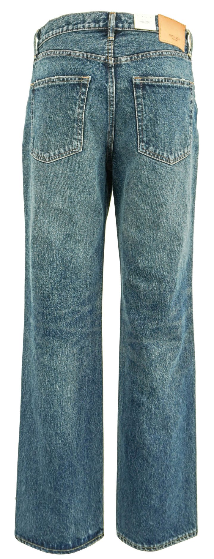 Moussy Vintage Bardin Straight Jeans in Dark Blue