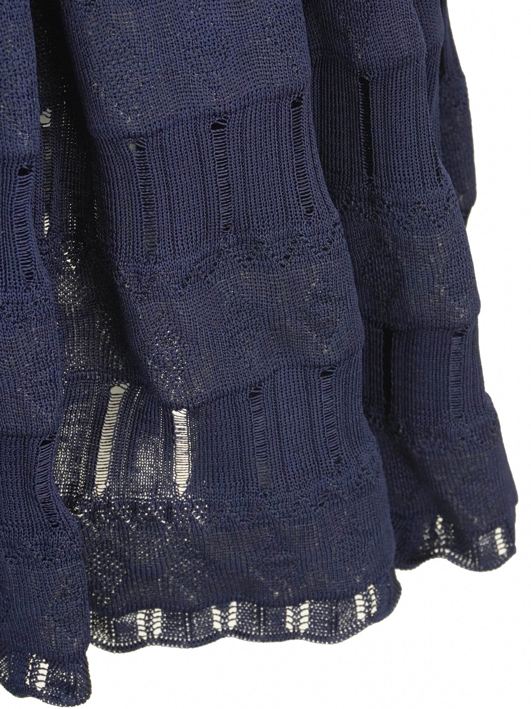 ALAÏA Sleeveless Mini Dress in Blue - Discounts on ALAÏA at UAL