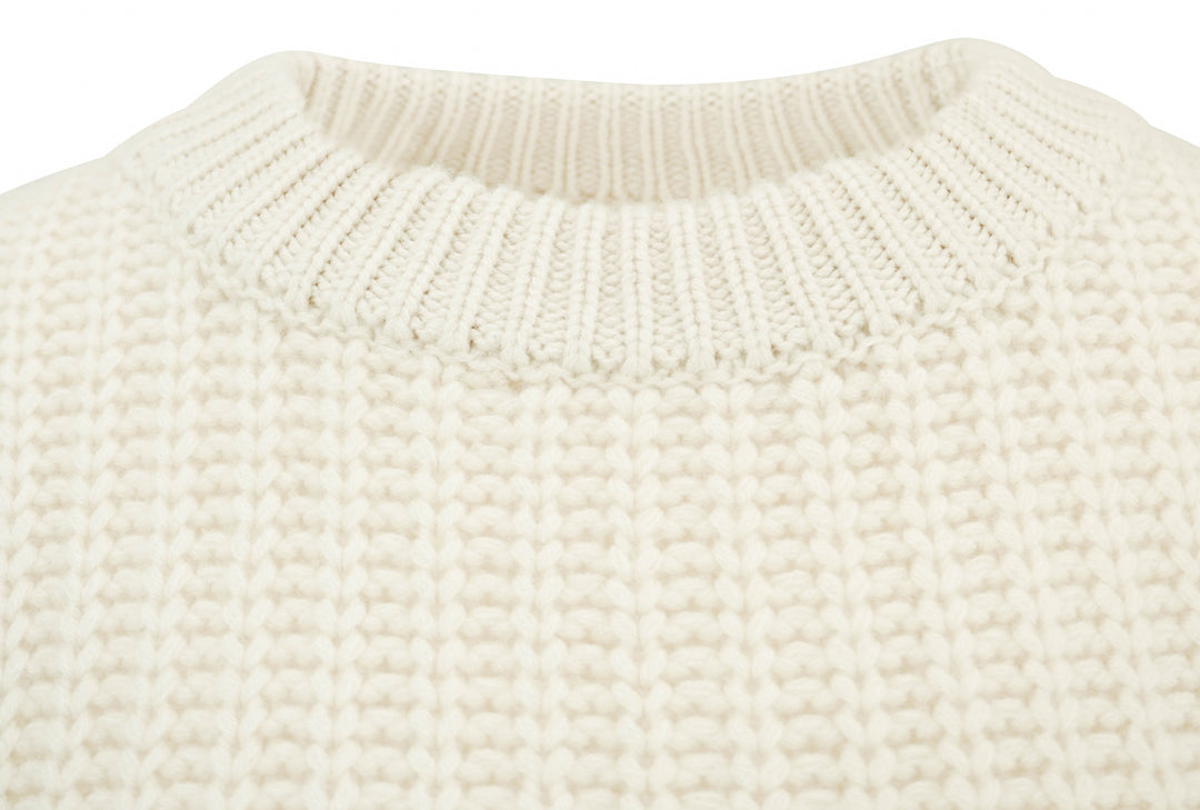Lisa Yang Hilma Sweater in Cream - Discounts on Lisa Yang at UAL