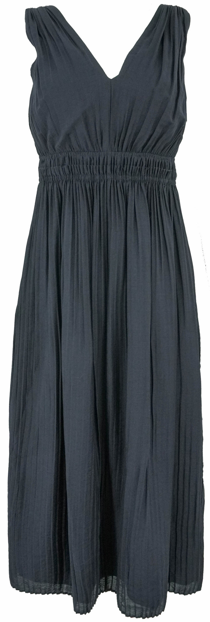 Vince. Hand Smocked Dress in Navy - Discounts on Vince. at UAL
