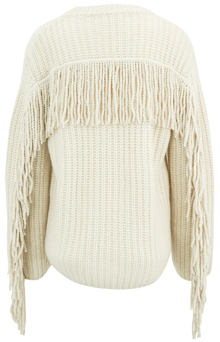 Lisa Yang Hilma Sweater in Cream - Discounts on Lisa Yang at UAL