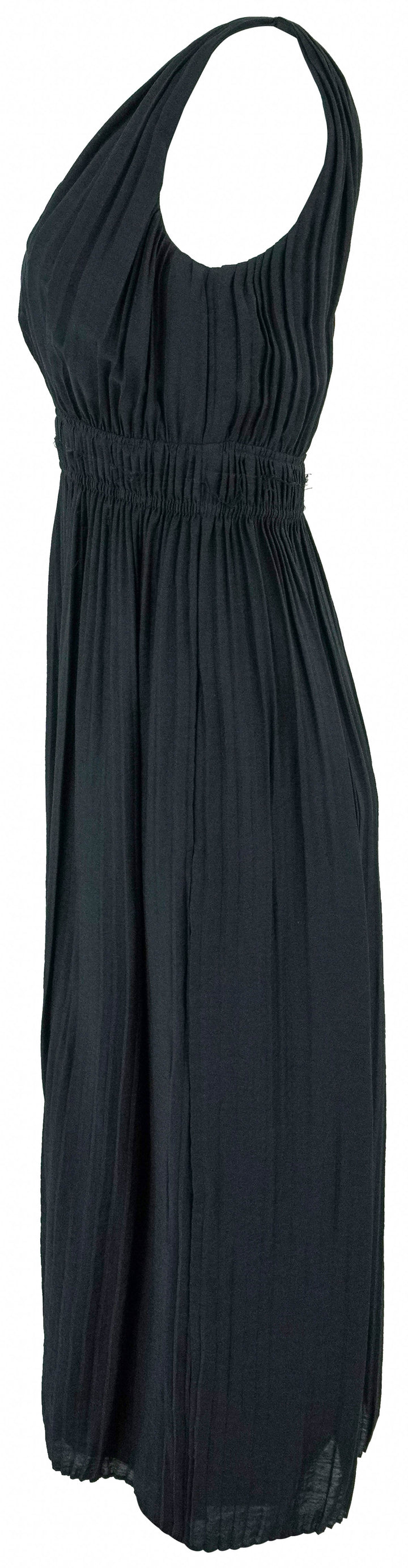 Vince. Hand Smocked Dress in Navy - Discounts on Vince. at UAL