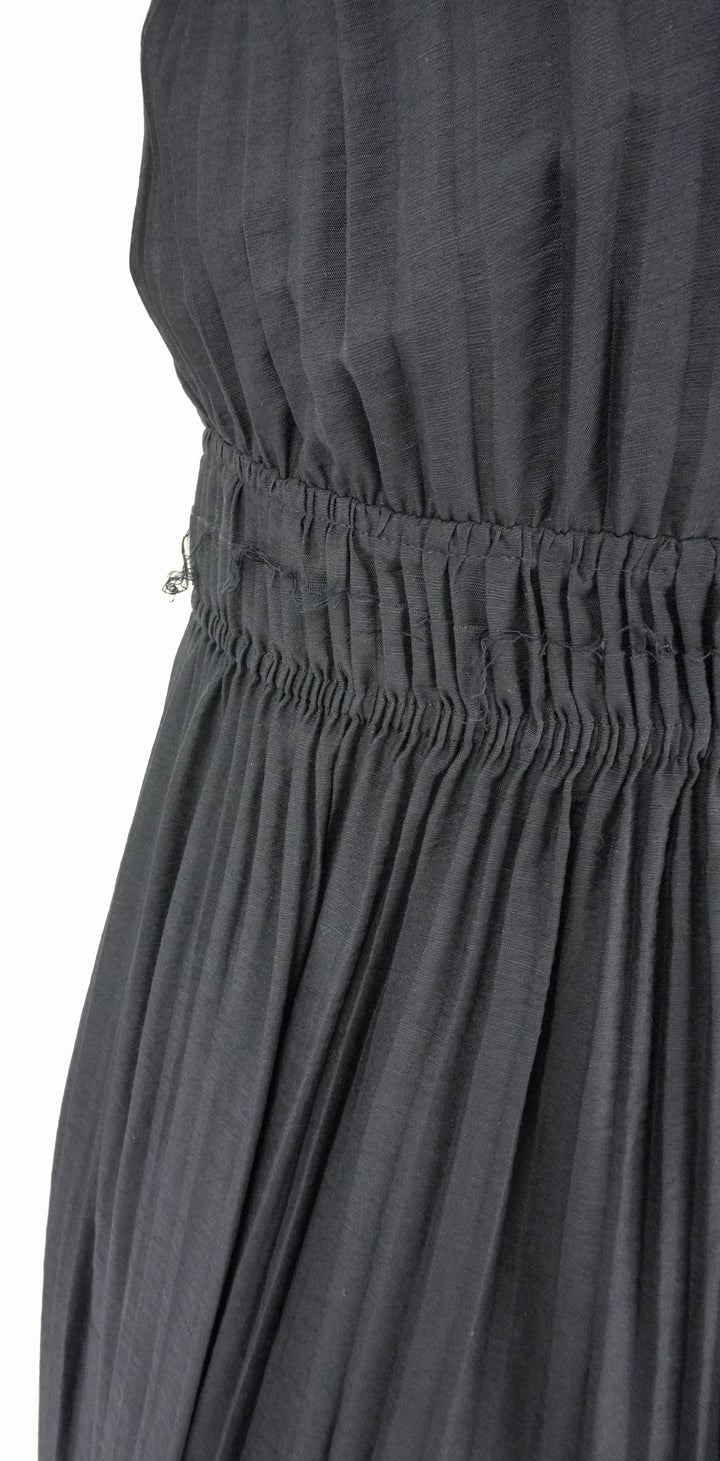 Vince. Hand Smocked Dress in Navy - Discounts on Vince. at UAL