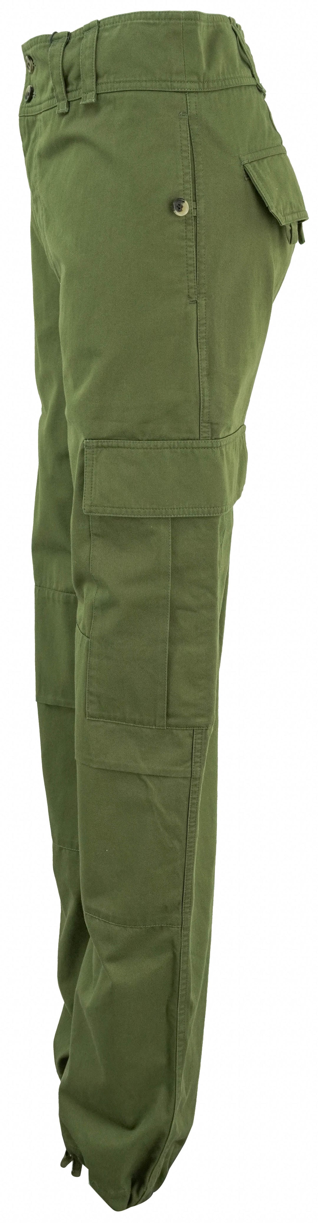 Saint Laurent Cargo Pants in Dark Khaki - Discounts on Saint Laurent at UAL