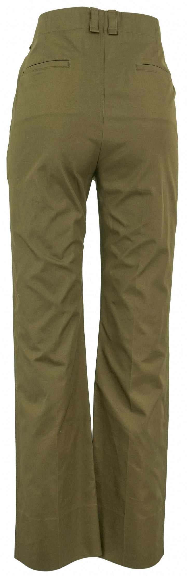 Saint Laurent Trousers in Earth Brown - Discounts on Saint Laurent at UAL