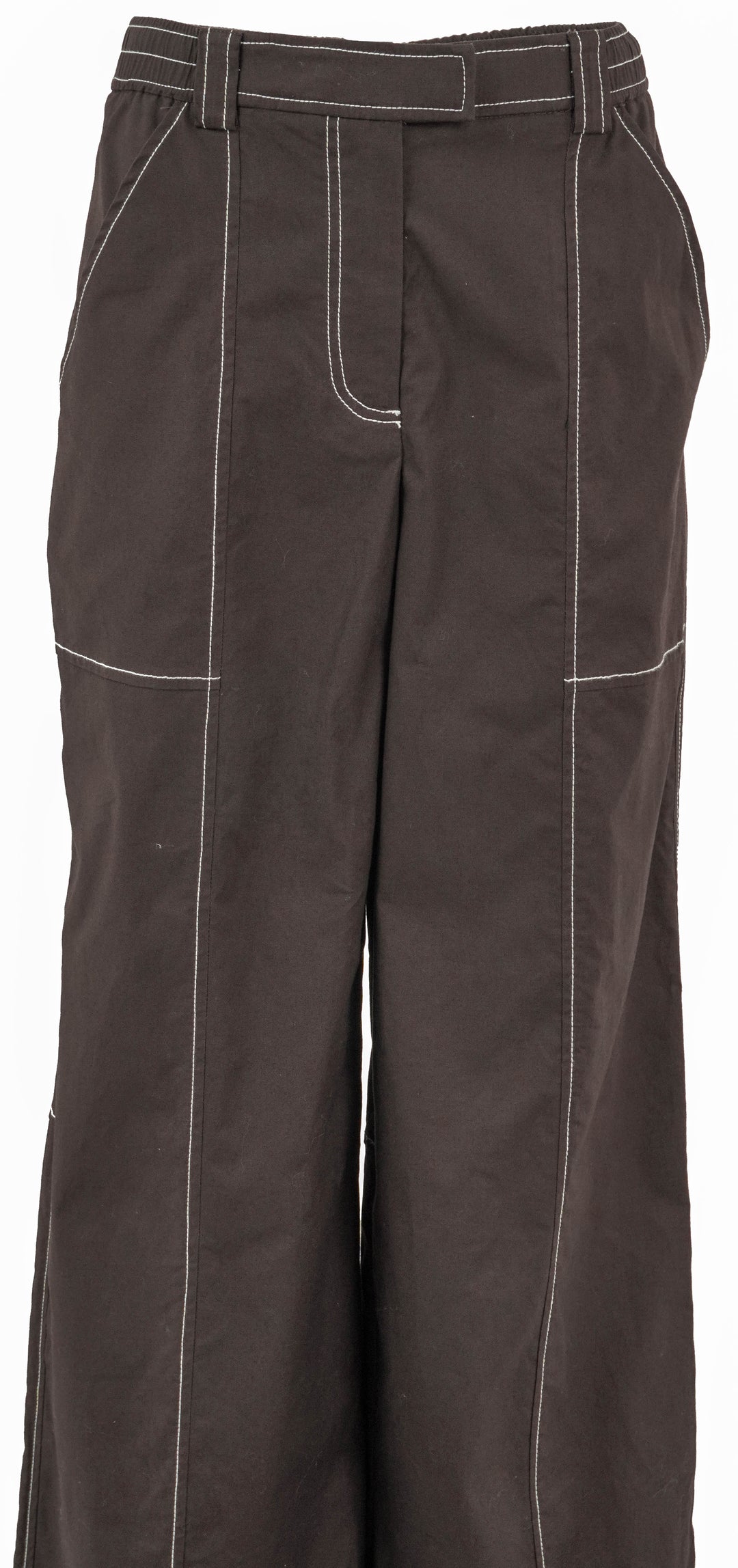 Jonathan Simkhai Delfina Pants in Espresso - Discounts on Jonathan Simkhai at UAL