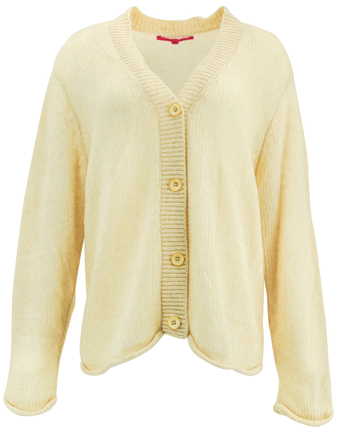 The Elder Statesman Nimbus Relaxed Cardigan in Beige - Discounts on The Elder Statesman at UAL