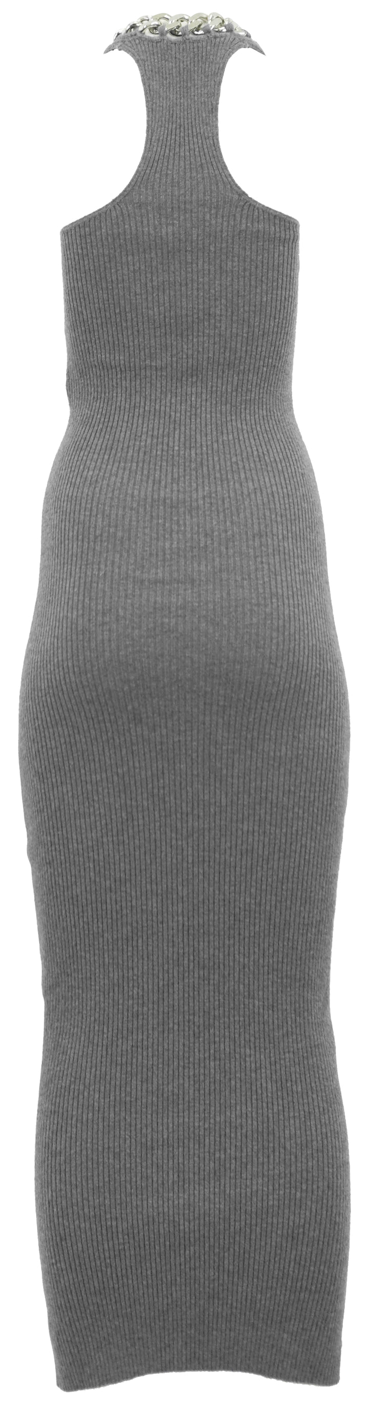 Stella McCartney Falabella Chain Dress in Grey