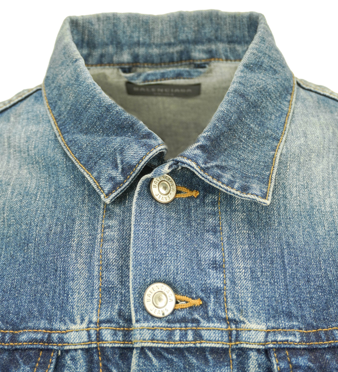 Balenciaga Denim Jacket in Medium Blue