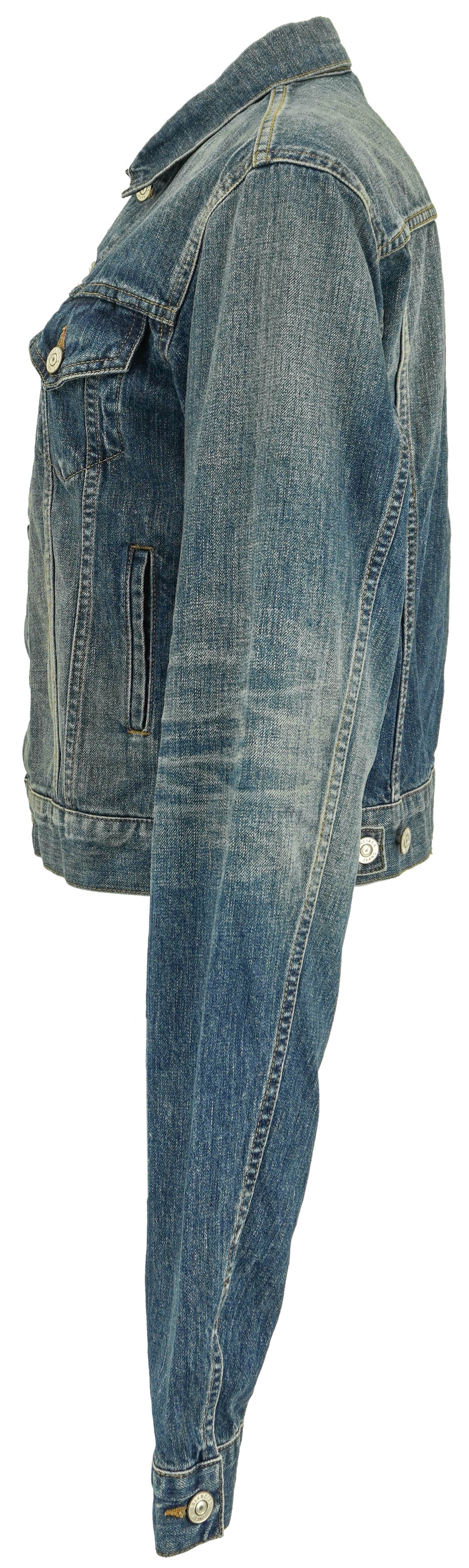 Balenciaga Denim Jacket in Medium Blue